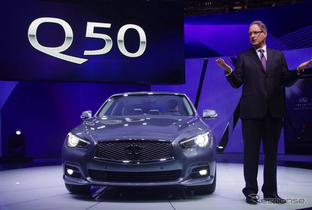 インフィニティ Q50(デトロイトモーターショー13)