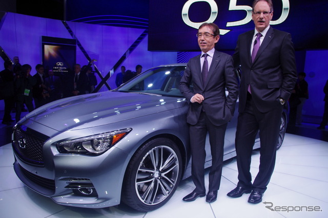 インフィニティ Q50(デトロイトモーターショー13)