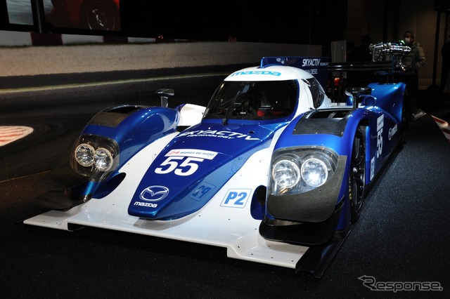 マツダ ルマン LMP2 SKYACTIV-D Racing搭載車