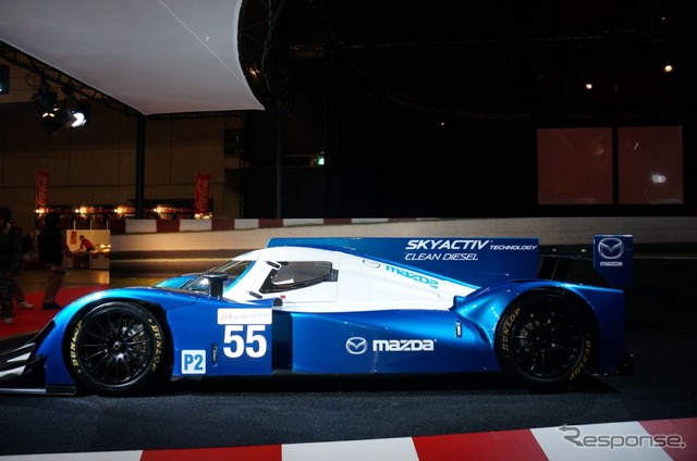 マツダ ルマン LMP2 SKYACTIV-D Racing搭載車