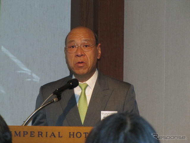 電気自動車普及協議会の田島伸博代表幹事