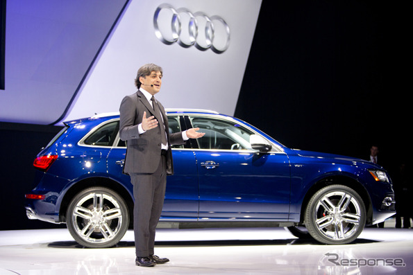 アウディ SQ5のガソリン仕様(デトロイトモーターショー13)