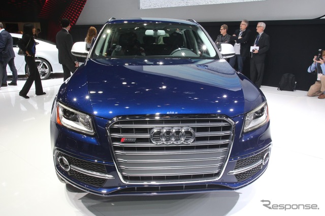 アウディ SQ5のガソリン仕様(デトロイトモーターショー13)