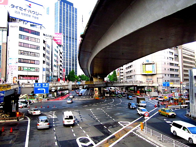 東急東横線渋谷駅周辺