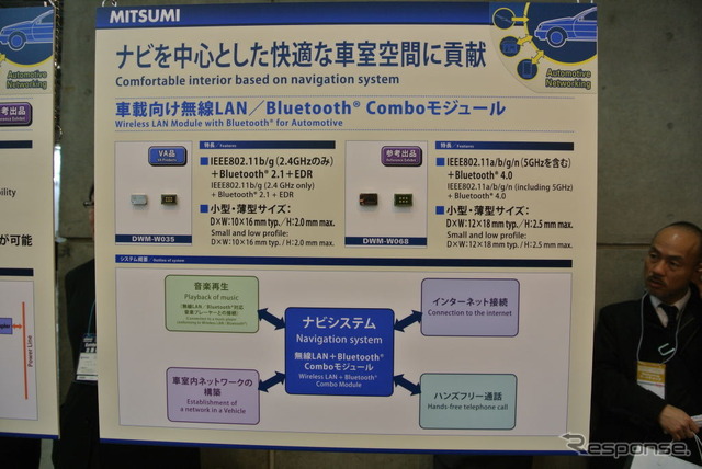 ミツミ電機ブース