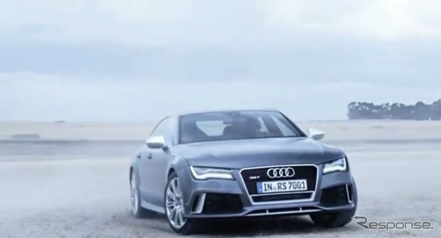 アウディ RS7 スポーツバック(動画キャプチャ)