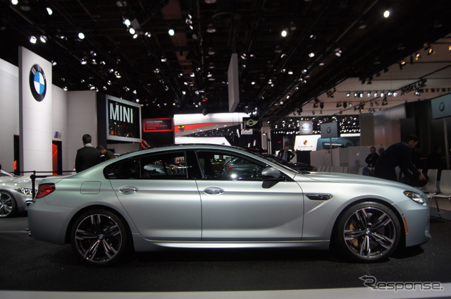 BMW M6グランクーペ(デトロイトモーターショー13)