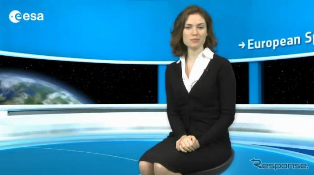 ESA Web TV(2013.1.18)動画キャプチャ