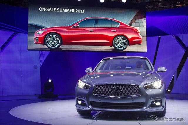 インフィニティ Q50(デトロイトモーターショー13)