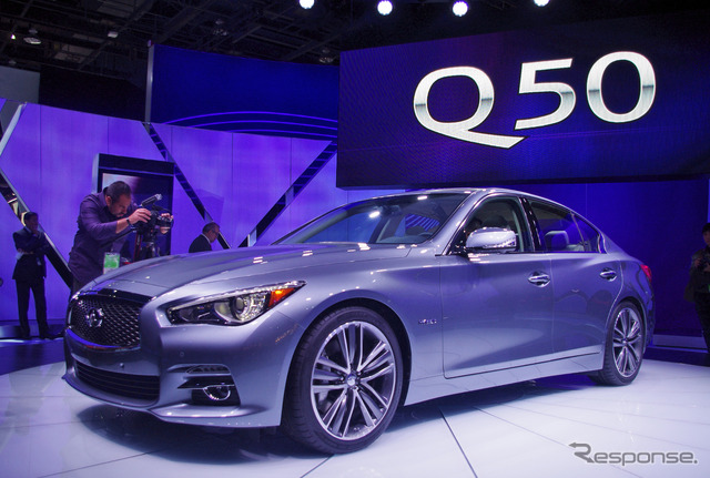 インフィニティ Q50(デトロイトモーターショー13)