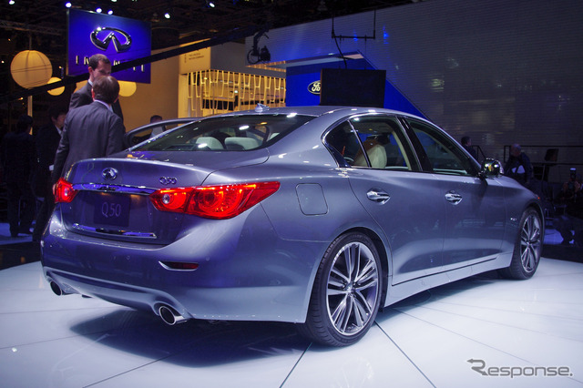 インフィニティ Q50(デトロイトモーターショー13)