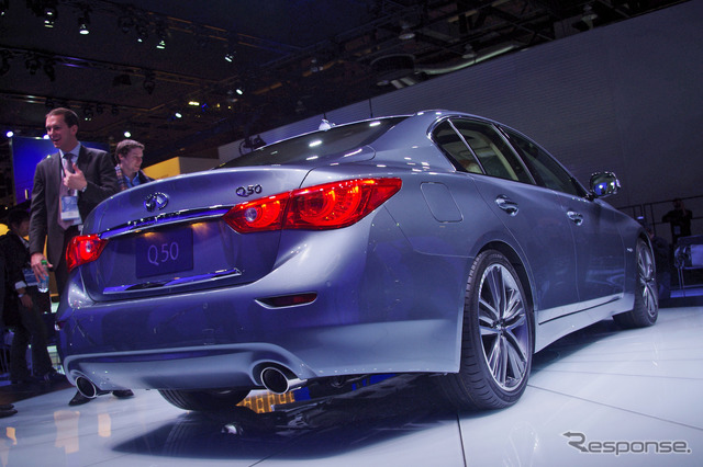 インフィニティ Q50(デトロイトモーターショー13)
