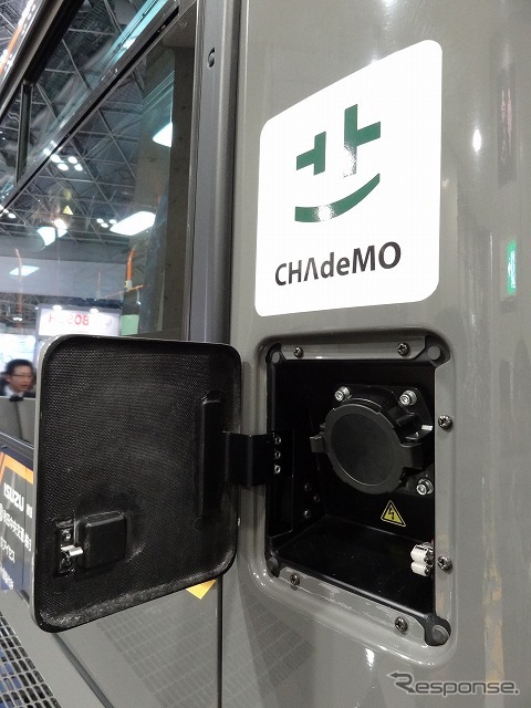 急速充電はCHAdeMO（チャデモ）方式を採用。