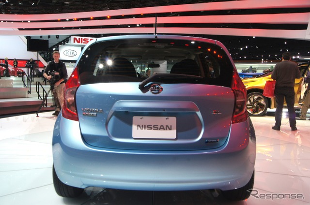 日産 ヴァーサ ノート(デトロイトモーターショー13)