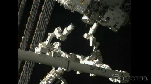 国際宇宙ステーション（動画キャプチャ）