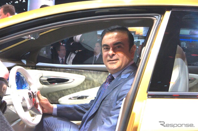 日産自動車 カルロス・ゴーン社長（デトロイトモーターショー13）