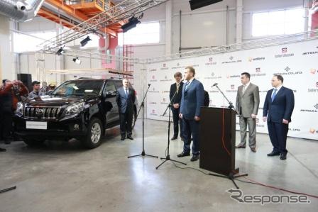 ソラーズが受託生産するトヨタ ランドクルーザー プラド