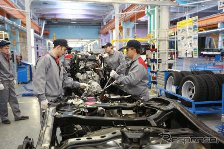 ソラーズが受託生産するトヨタ ランドクルーザー プラド