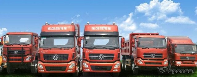東風汽車の中・重型商用車