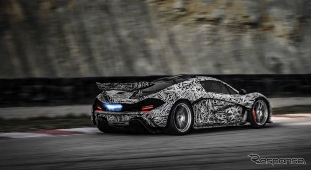 マクラーレン・ P1 、開発の様子