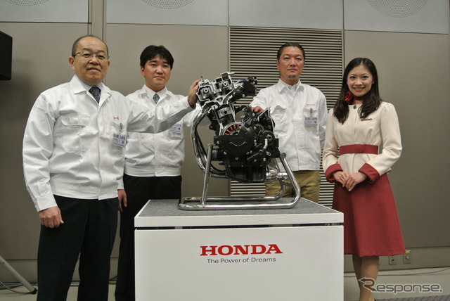 ホンダ次世代スポーツ400ccエンジン技術説明会