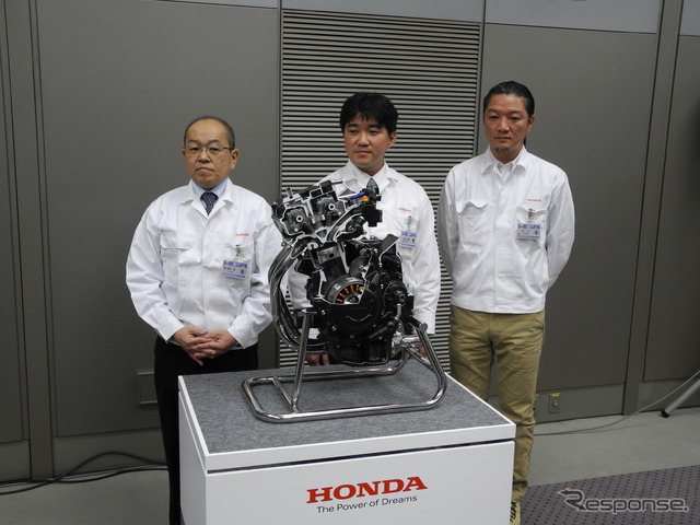 ホンダの次世代スポーツ400ccエンジン技術説明会