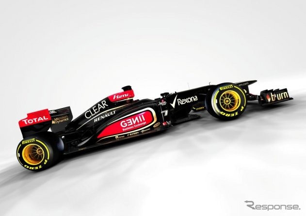 ロータスF1の2013年型マシン「E21」