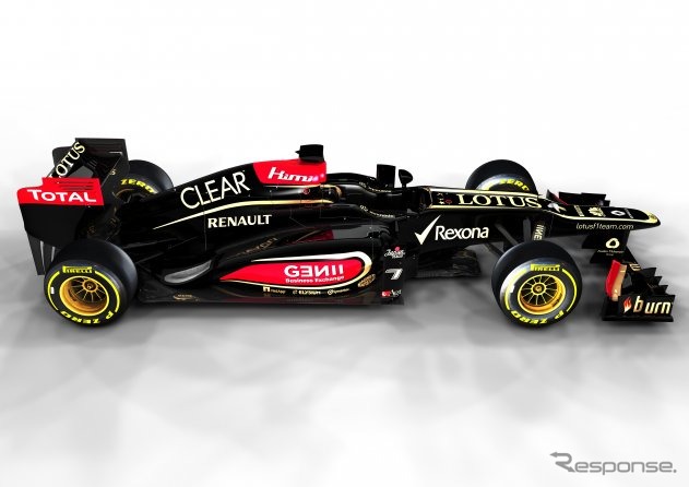 ロータスF1の2013年型マシン「E21」