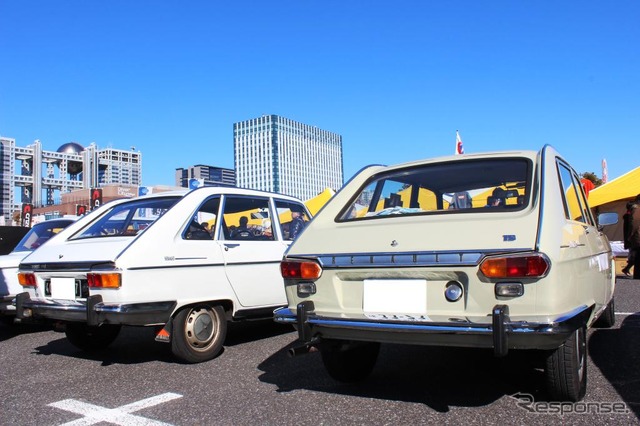 ルノー・16TL(左)と16TS(右)