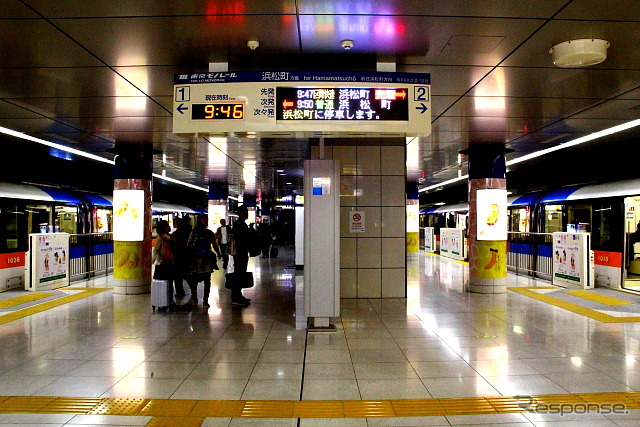 羽田空港　東京モノレールのりば