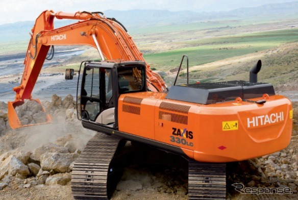 日立建機、新型油圧ショベル・ZX330-5B