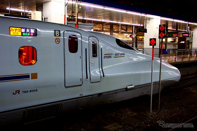 九州新幹線 N700系 博多駅