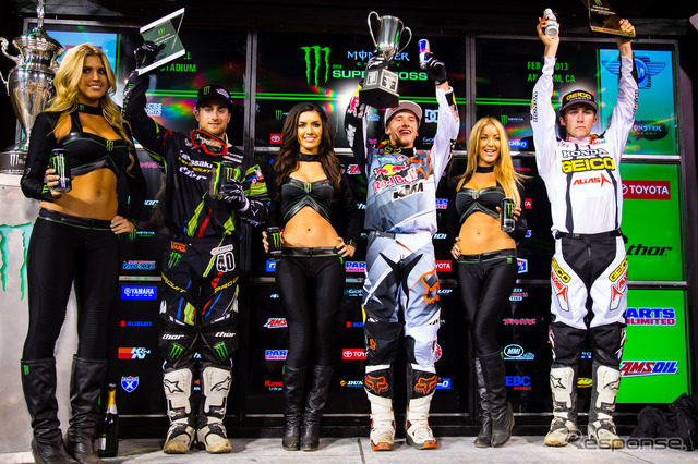 250SXクラスの表彰式