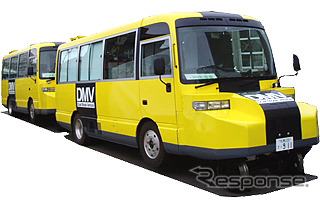 JR北海道で試験導入されたDMV（参考画像）