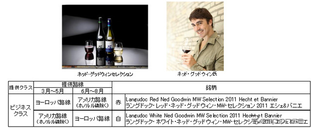 ANA、国際線ファーストクラス／ビジネスクラスで特別なお酒とお茶を提供