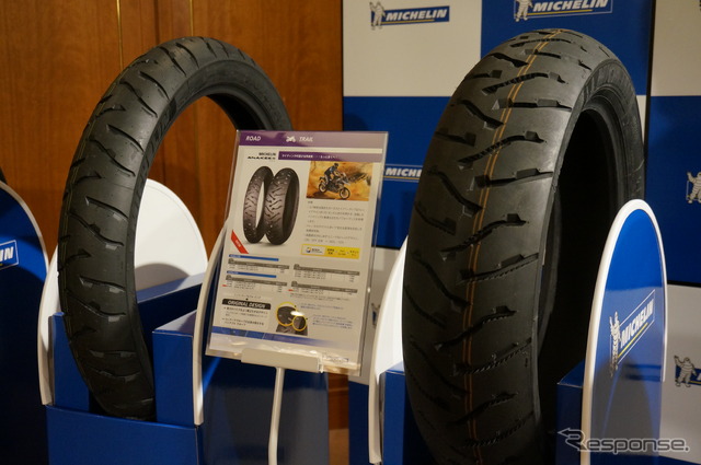 ミシュラン、二輪車用タイヤ6種を発表
