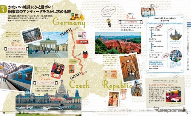 昭文社・ことりっぷ 鉄道でめぐるヨーロッパ