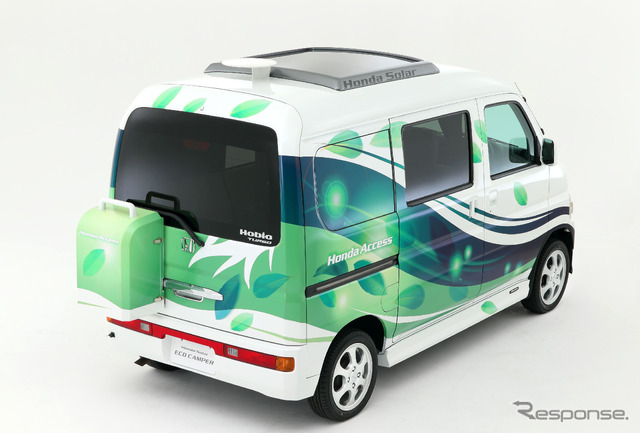 バモス ホビオ ショーモデル「Honda Solar Eco Camper」