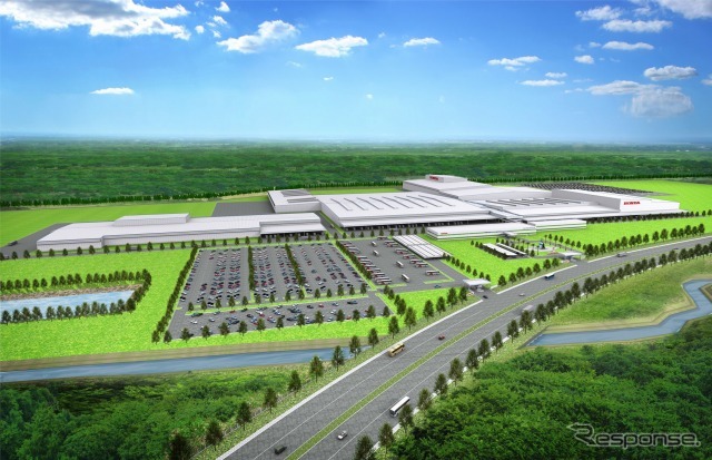 HATC新工場 完成予想図