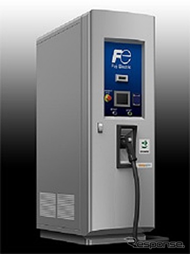 富士電機が米国で販売するEV向け急速充電器