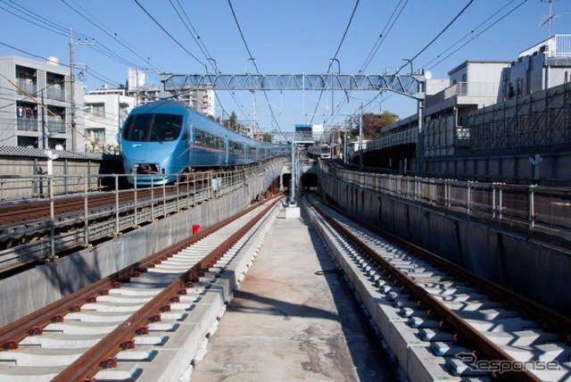小田急、代々木上原～梅ヶ丘駅間複々線化事業