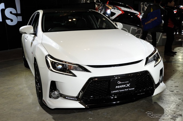 トヨタ マークX Gスポーツ “Carbon Roof” コンセプト(東京オートサロン13)