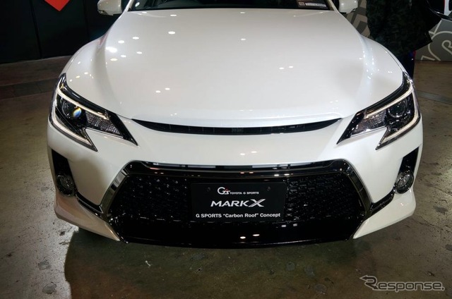 トヨタ マークX Gスポーツ “Carbon Roof” コンセプト(東京オートサロン13)