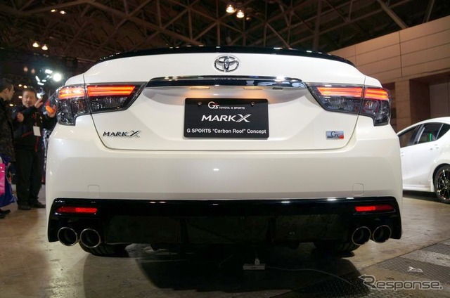 トヨタ マークX Gスポーツ “Carbon Roof” コンセプト(東京オートサロン13)