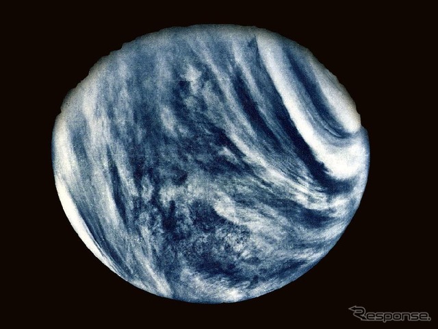 マリナー10号が撮影した金星