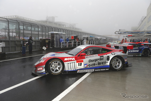 2012年シーズンを戦ったホンダHSV010-GT。