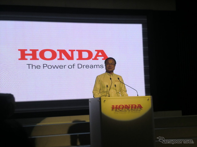 ホンダの伊東孝紳社長。