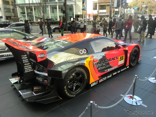 ARTA CR-Z GTのリヤビュー。