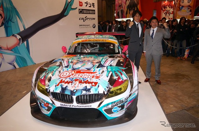 初音ミクBMW、王座奪還を狙う…2013年SUPER GT参戦体制を発表