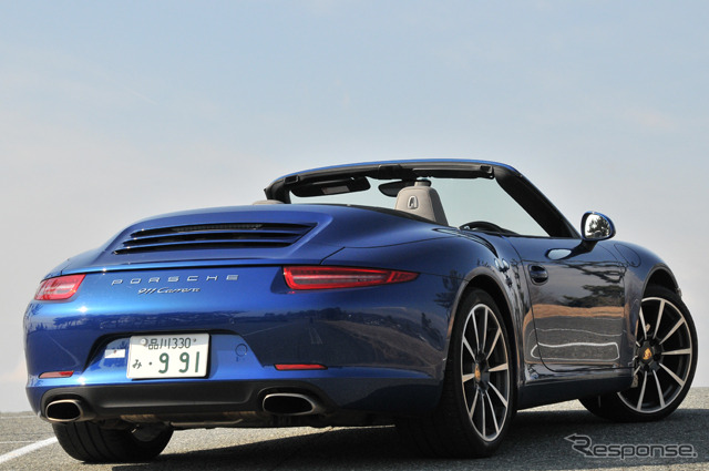 【ポルシェ 911 カレラ カブリオレ 試乗】スポーツテイストはそのままに、より乗りやすく…諸星陽一